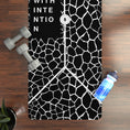 Load image into Gallery viewer, Black Jungle | Rubber Yoga Mat