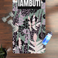 Load image into Gallery viewer, Abstract Duo-Jungle IAMBUTI Yoga Mat