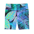 Load image into Gallery viewer, Electric Jungle High Waisted Workout Shorts