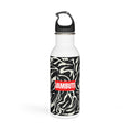 Load image into Gallery viewer, IAMBUTI X Glitch Zebra Stainless Steel Gym Water Bottle