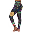 Load image into Gallery viewer, BUTISATTVA // Dark Tropical High Waisted Yoga Pant