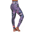 Load image into Gallery viewer, SPIRIT MOVE ME // Purple Ferns High Waisted Yoga Pant