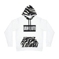 Load image into Gallery viewer, IAMBUTI Contrast Hoodie // Glitch Zebra