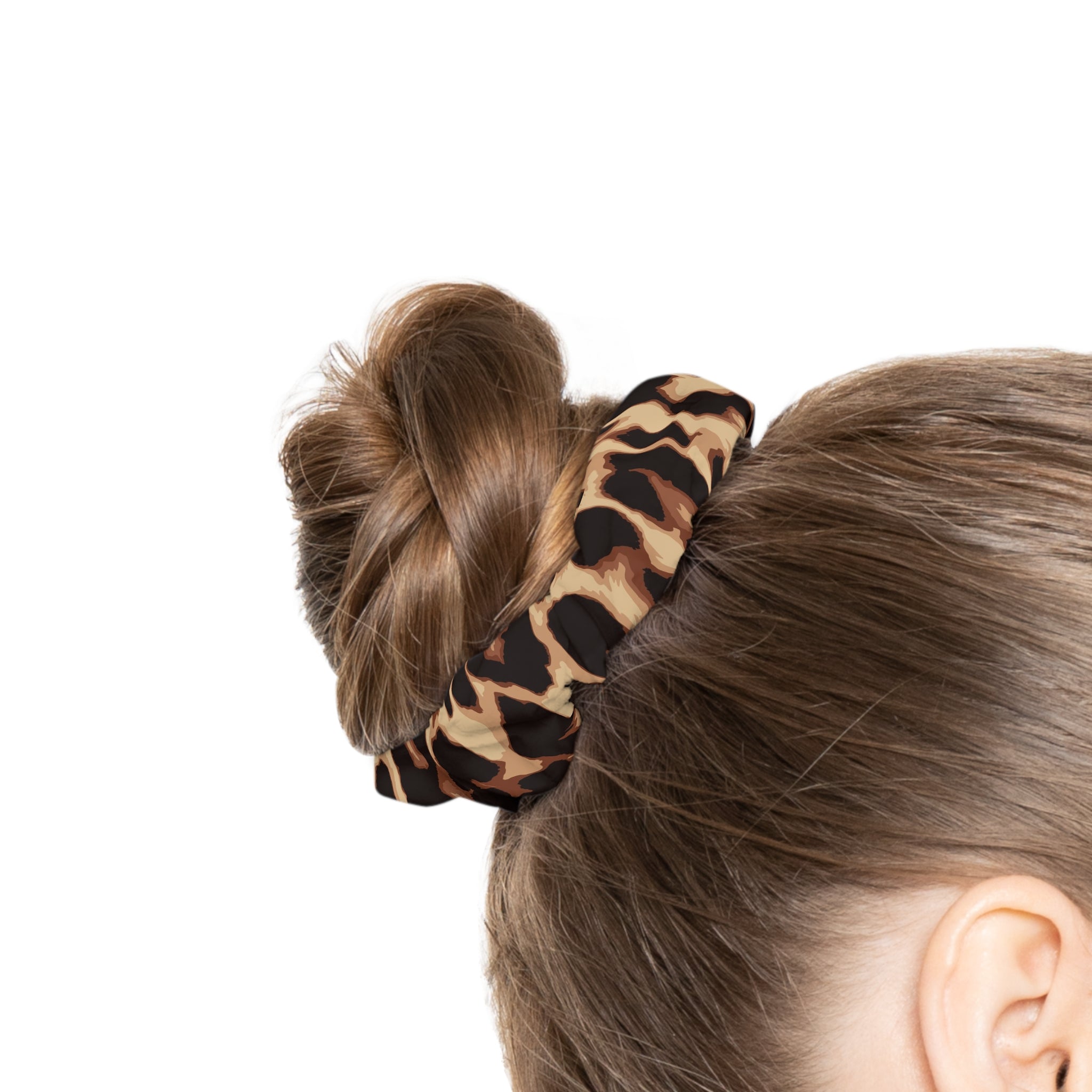 Cheetah Scrunchie