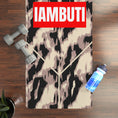 Load image into Gallery viewer, Glitch Camo IAMBUTI Yoga Mat
