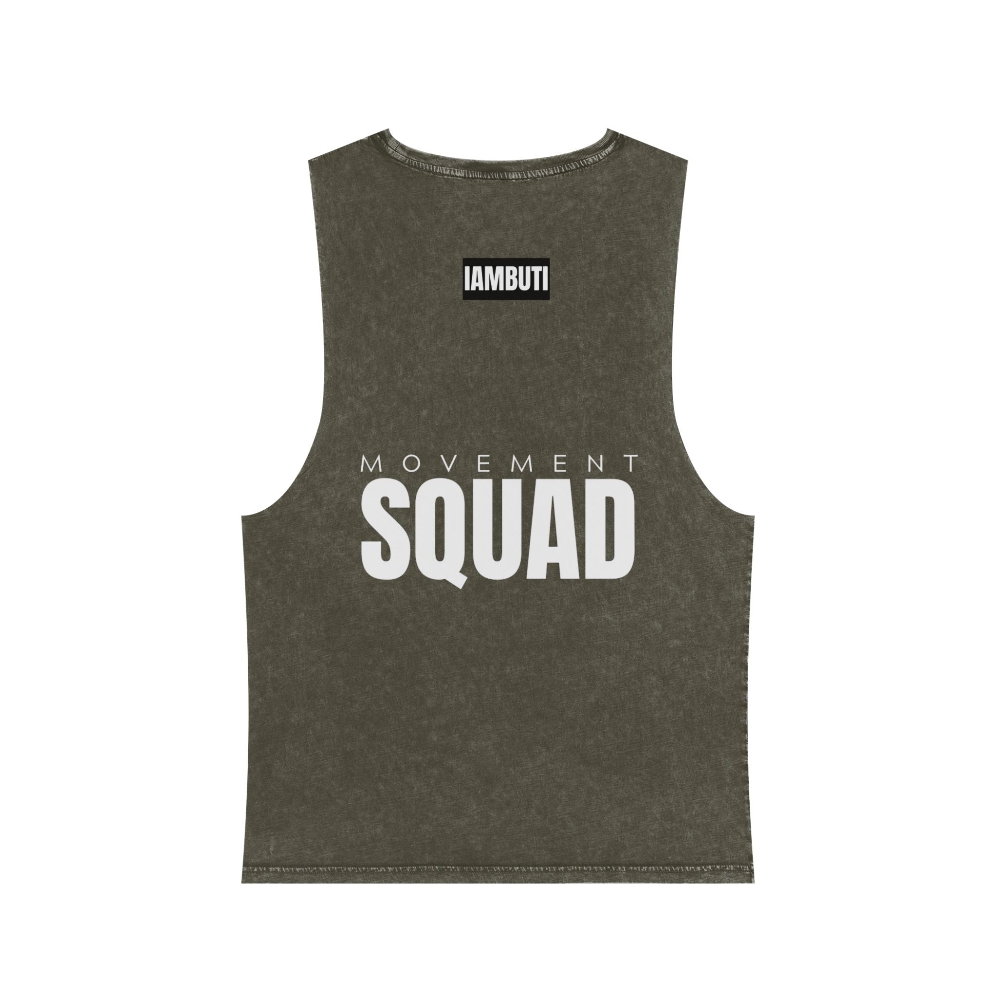Movement Squad Love Yourself Now Stonewash Tank Top