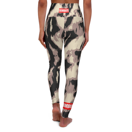 Glitch Camo // High Waisted Yoga Pant