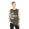 Load image into Gallery viewer, Movement Squad Love Yourself Now Stonewash Tank Top
