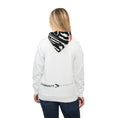 Load image into Gallery viewer, IAMBUTI Contrast Hoodie // Glitch Zebra
