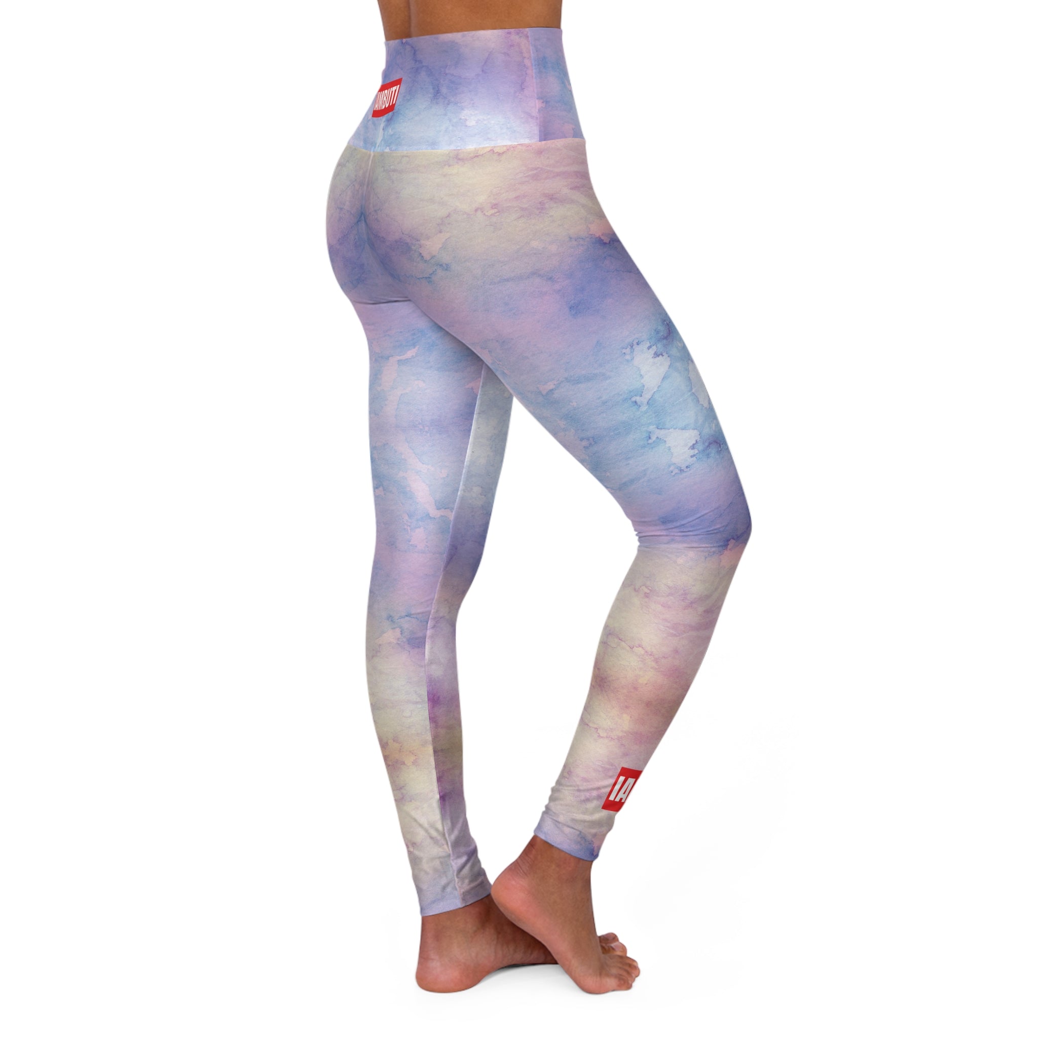 IAMBUTI // Watercolor Bliss High Waisted Yoga Pant