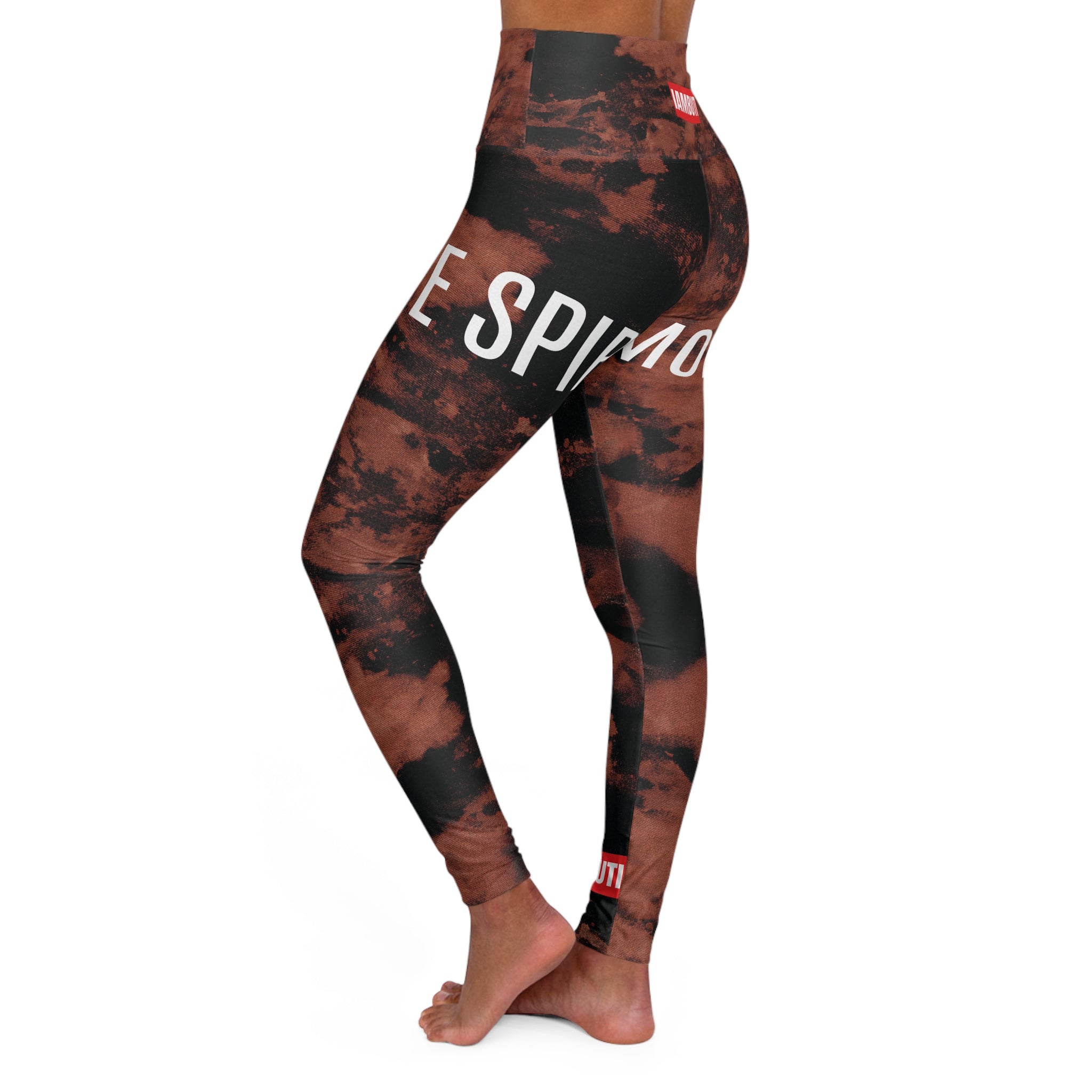 SPIRIT MOVE // Acid Washed High Waisted Yoga Pant