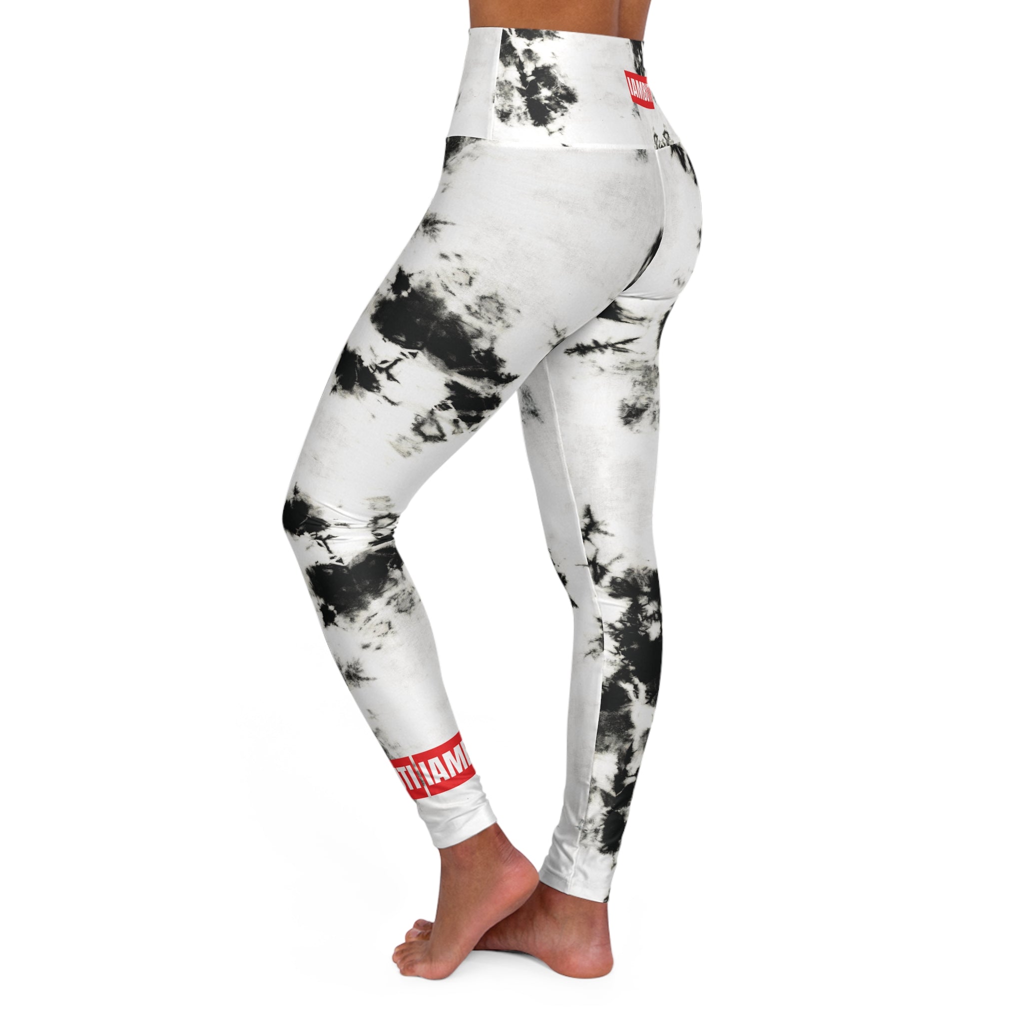 IAMBUTI // Tie Dye High Waisted Yoga Pant