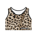 Load image into Gallery viewer, Cheetah x MOVEMENT OF WE Sports Bra
