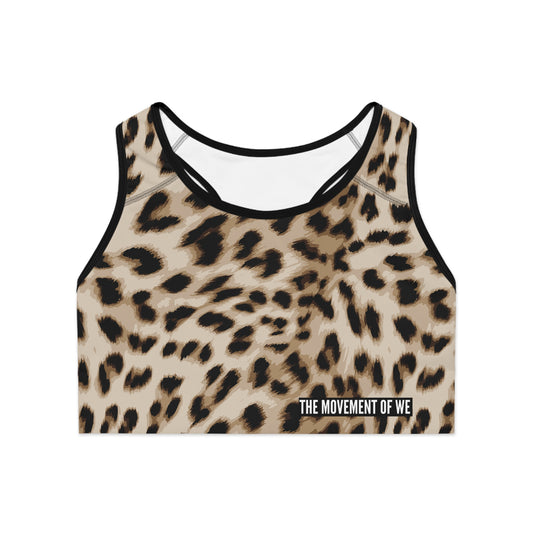 Cheetah x MOVEMENT OF WE Sports Bra