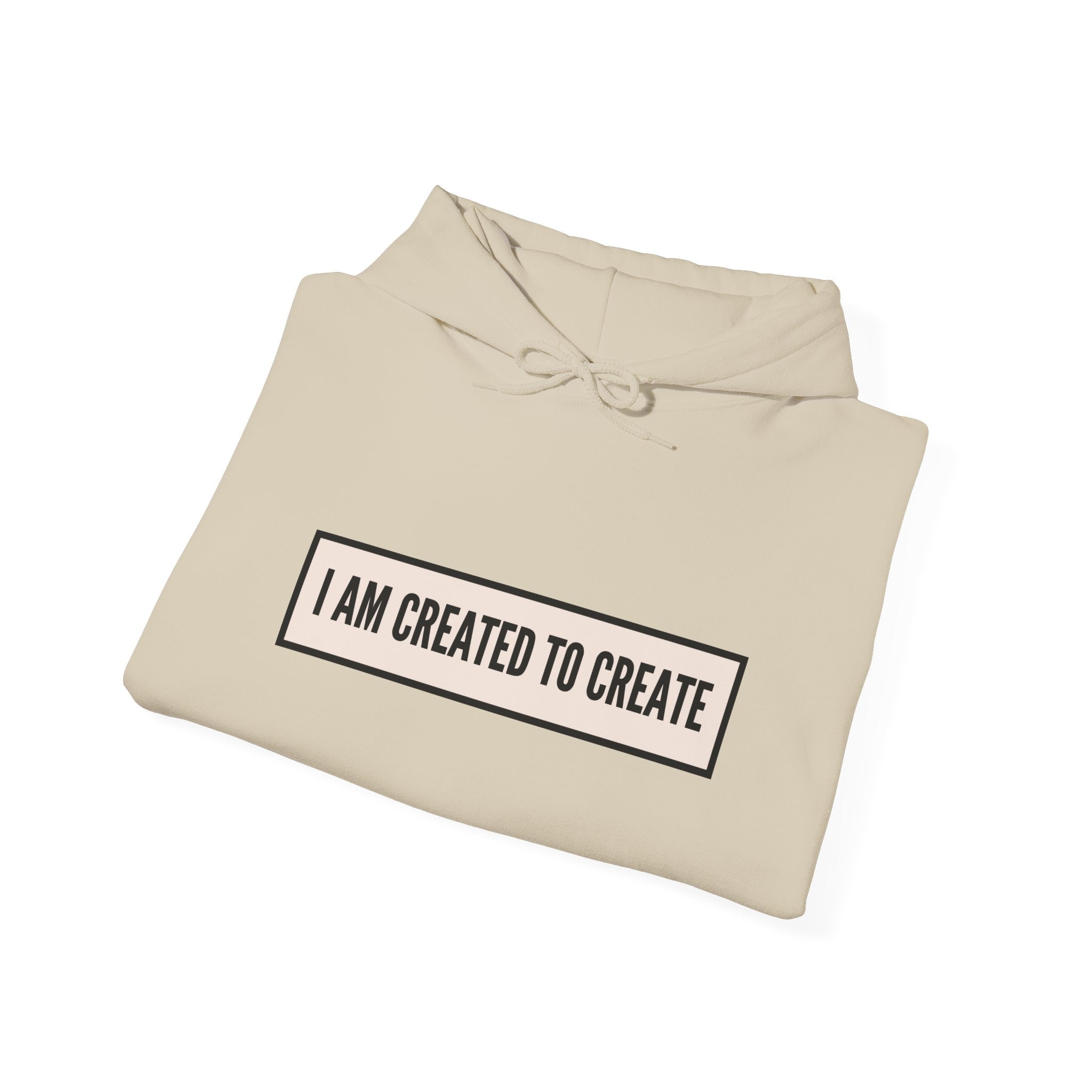 I am Created to Create | Heavy Blend™ Hooded Sweatshirt