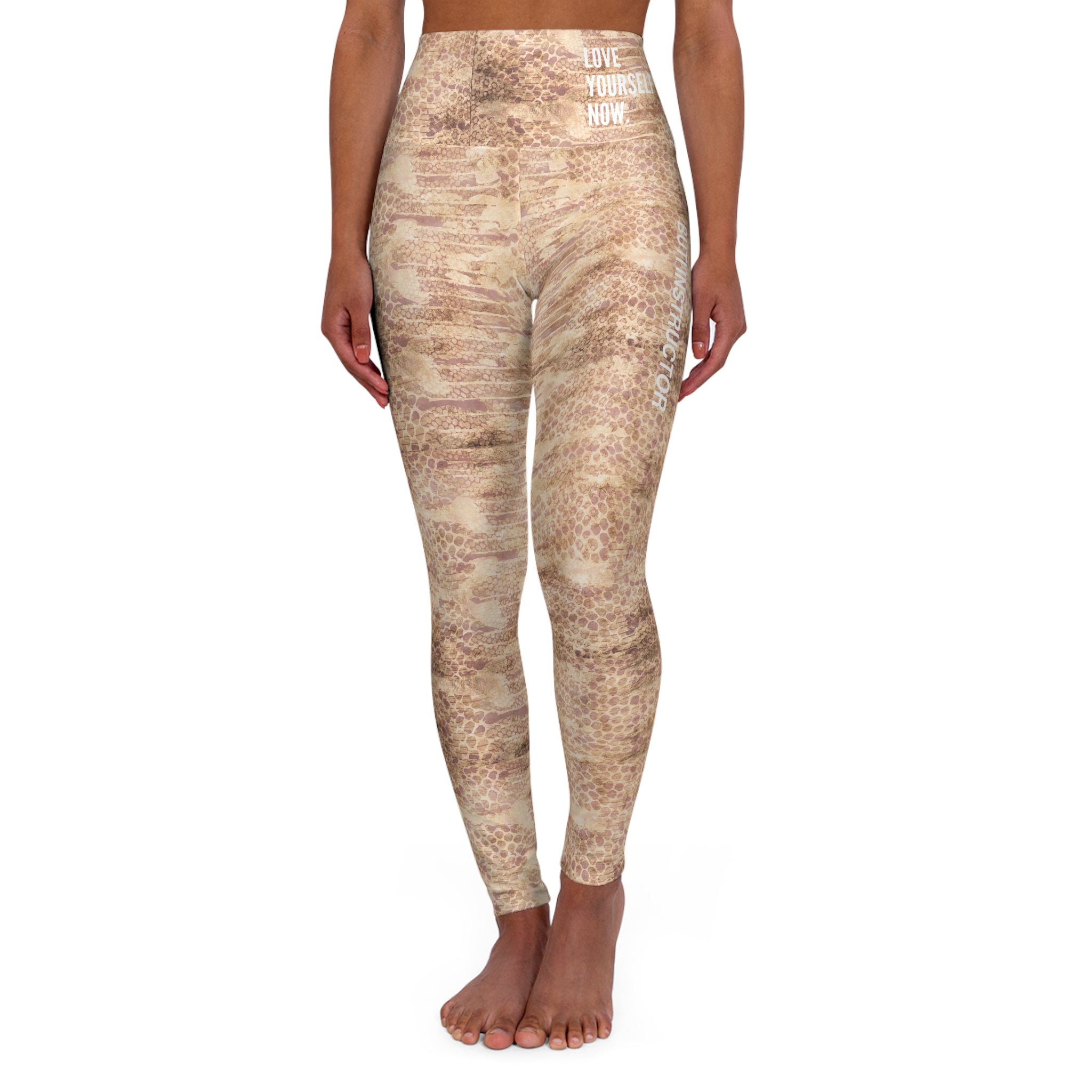 Python High Waisted Instructor Yoga Pants
