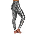 Load image into Gallery viewer, Zebra Racing Stripe |  High Waisted Yoga Pants
